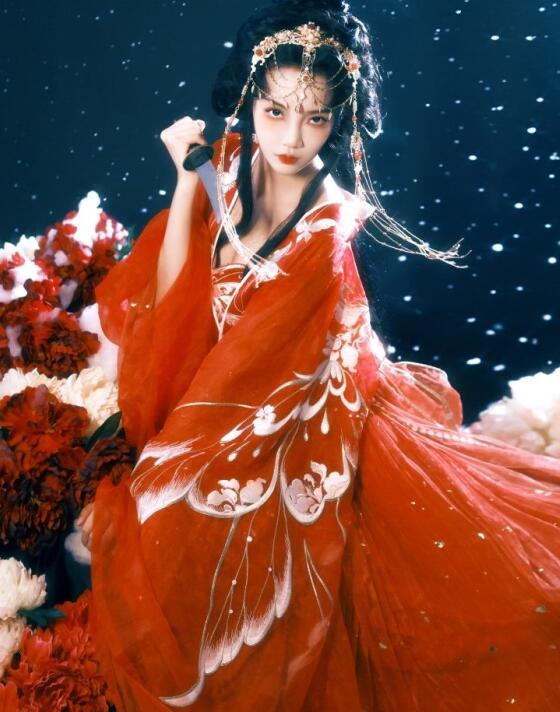 [YWW.ME] 2024.02.29 雪中红衣 郭美林子