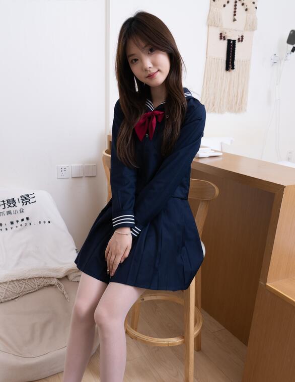 [甜予摄影] NO.047 璇璇-JK制服、皮鞋、白丝（脚尖加固款）、小人国剧情