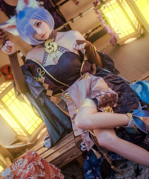 [YWW.ME] 2024.03.20 蓝发胡桃 花京院腥鱼