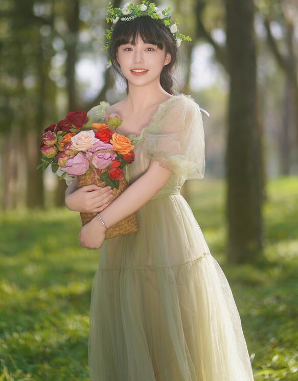 [YWW.ME] 2024.03.22 绿 不困妮妮