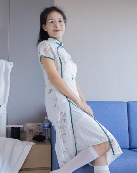 [BoBoSocks袜啵啵] NO.371 芝士-平底鞋、高跟凉鞋、厚白丝小腿袜、短白丝（花絮版）