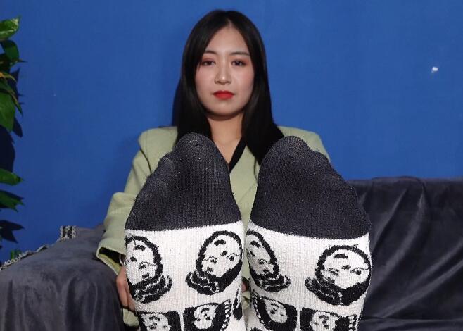[A&F] Sexy asia sole Vietnamese model qiuer`s sock 4K