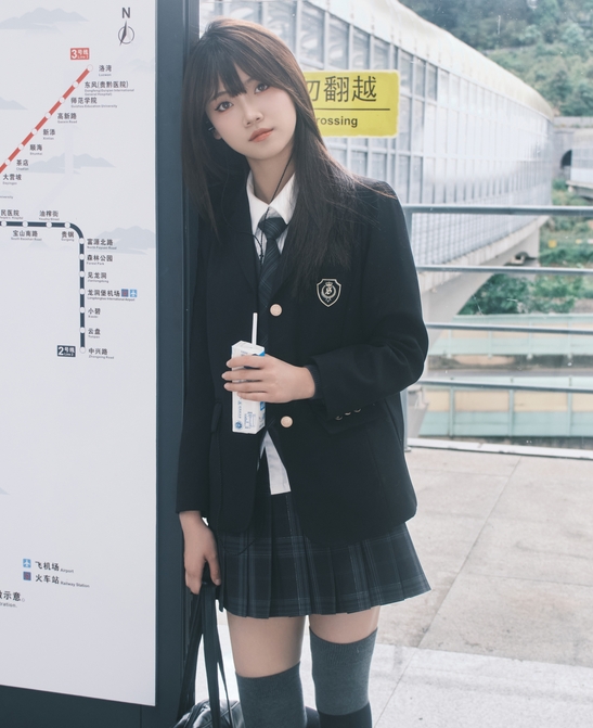 [YWW.ME] 2024.07.08 地铁jk 阿静