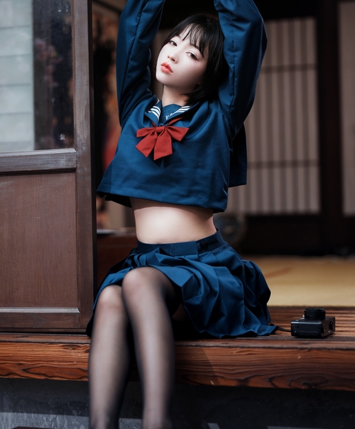 [YWW.ME] 2024.07.18 制服少女 Disexi思宁
