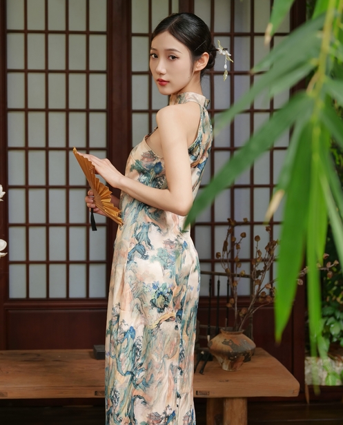[YWW.ME] 2024.08.10 古韵今风：旗袍下的静谧世界 o1ne万