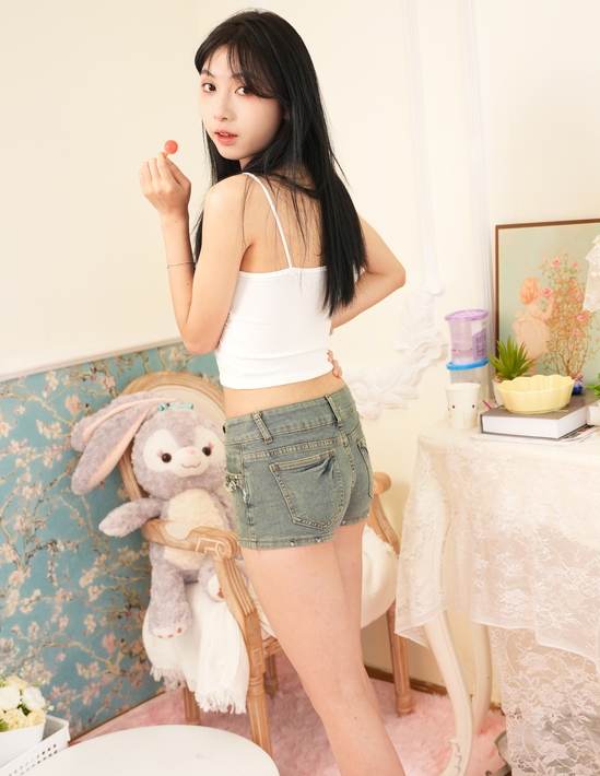 觅芙少女 NO.257 灵儿-最爱帆布鞋