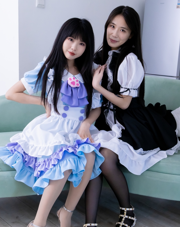 物恋传媒 NO.2167 菜菜&米米-亲密无间