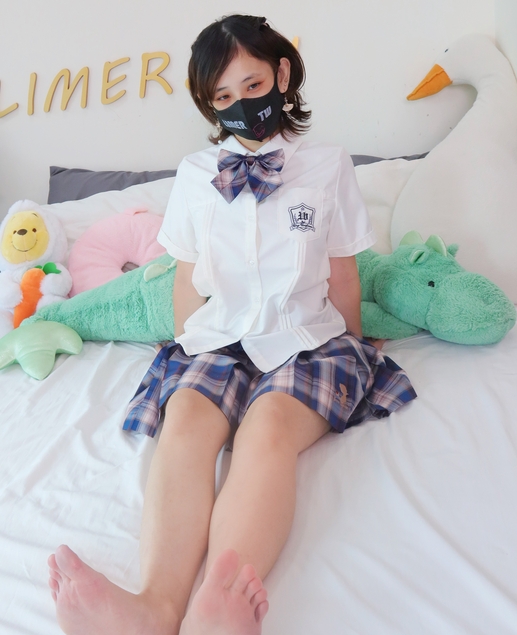 [台湾Limerence] 灵灵jk Gao中生害羞初登场