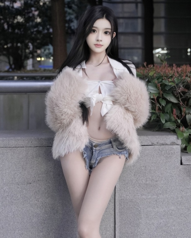 龙雪儿 – 内购无水印 NO.8261 牛仔短裤