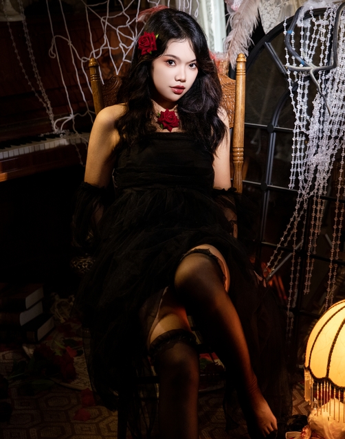 [YWW.ME] 2024.11.02 玫瑰女郎 婉仪