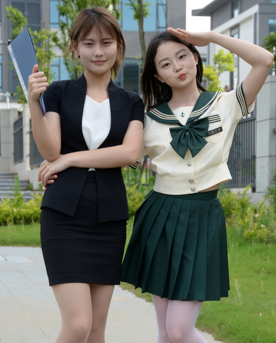 [初夏女神] 262 双双、幺幺~【友谊之争】两姐妹拍出等级之分的剧情