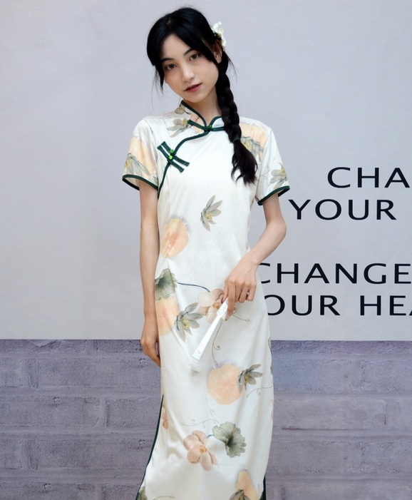 [初夏女神] 264 柒柒~《沉鱼落雁》旗袍是展现女性魅力最佳选择