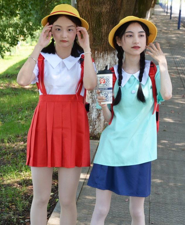 [初夏女神] 265 柒柒、双双~《丸子vs小玉》大家的童年有她们吗