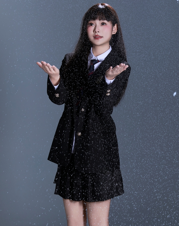 [YWW.ME] 2025.03.02 韩系雪景jk写真 啊丹