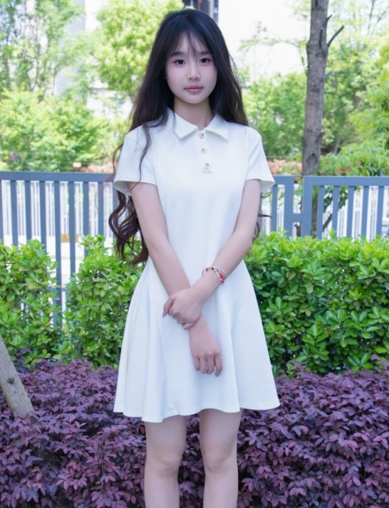 [甜予摄影] NO.199 小橙子-板鞋、白棉袜、裸足