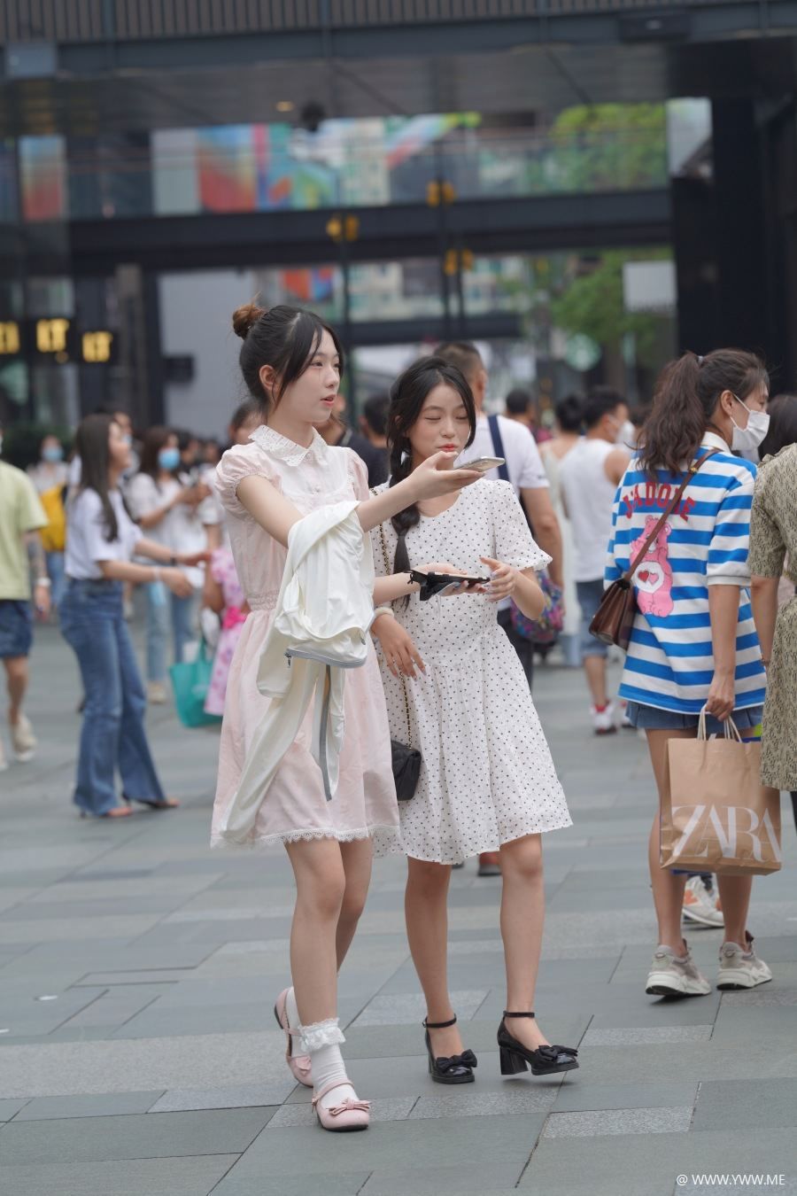精选街拍 – 清秀美丽少女-HDMISS